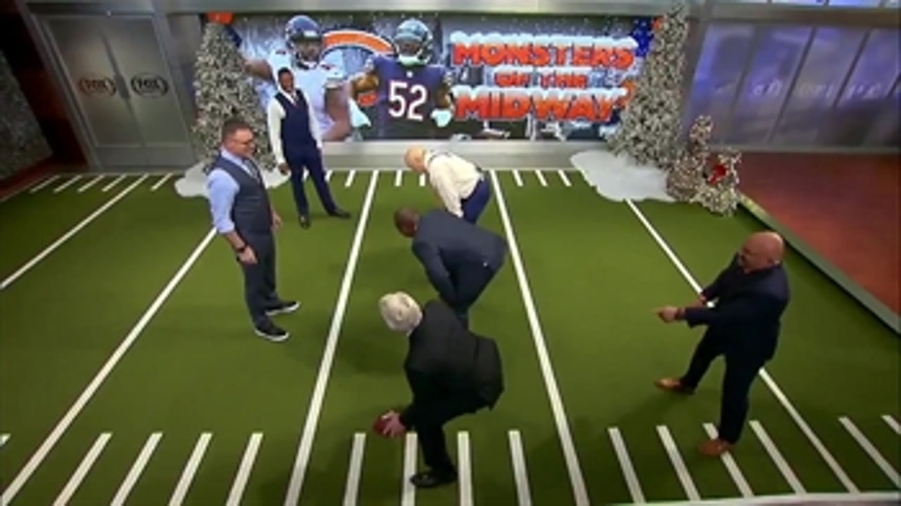 What makes Khalil Mack so effective? Michael Strahan and Howie Long walk us through the Bears' defensive tactics