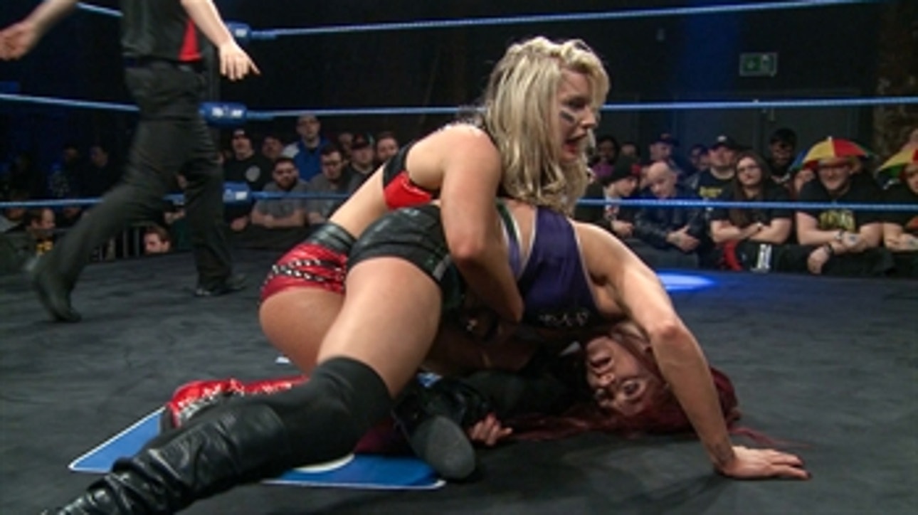 Toni Storm drops Kay Lee Ray with a series of suplexes: ICW Square Go 8 (WWE Network Exclusive)