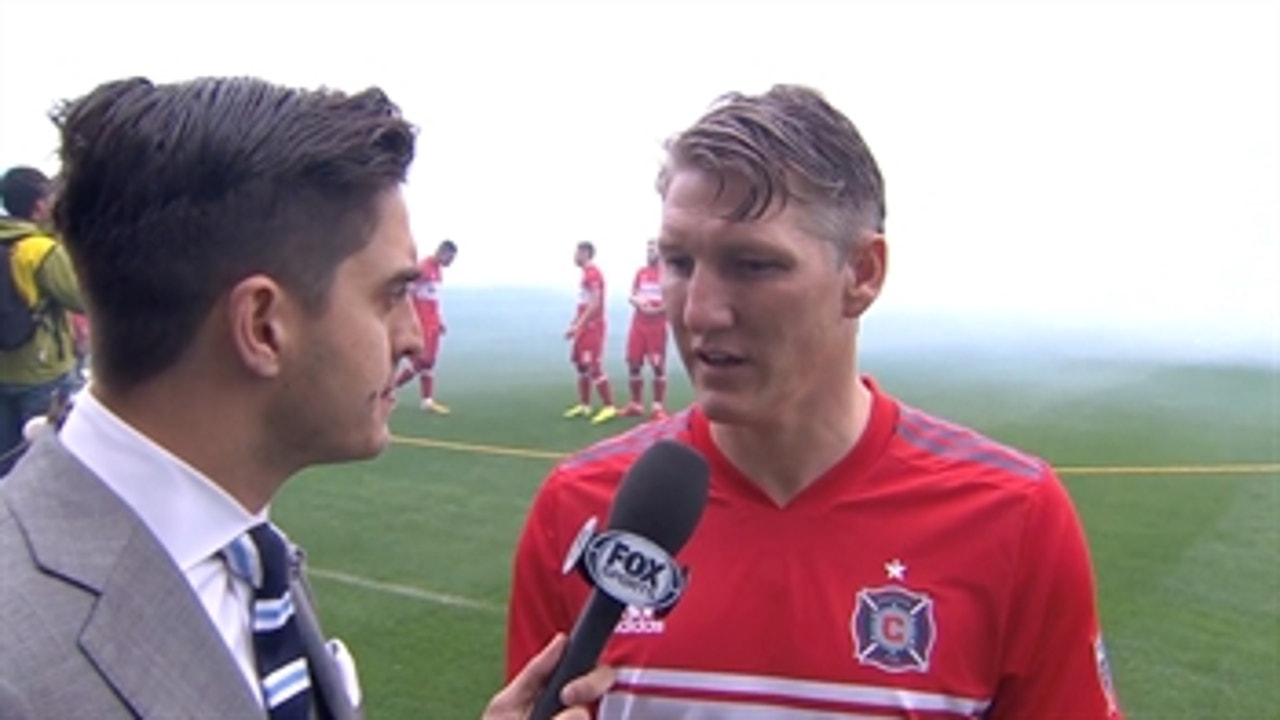 Bastian Schweinsteiger believes the Chicago Fire will be a contender this season in Major League Soccer