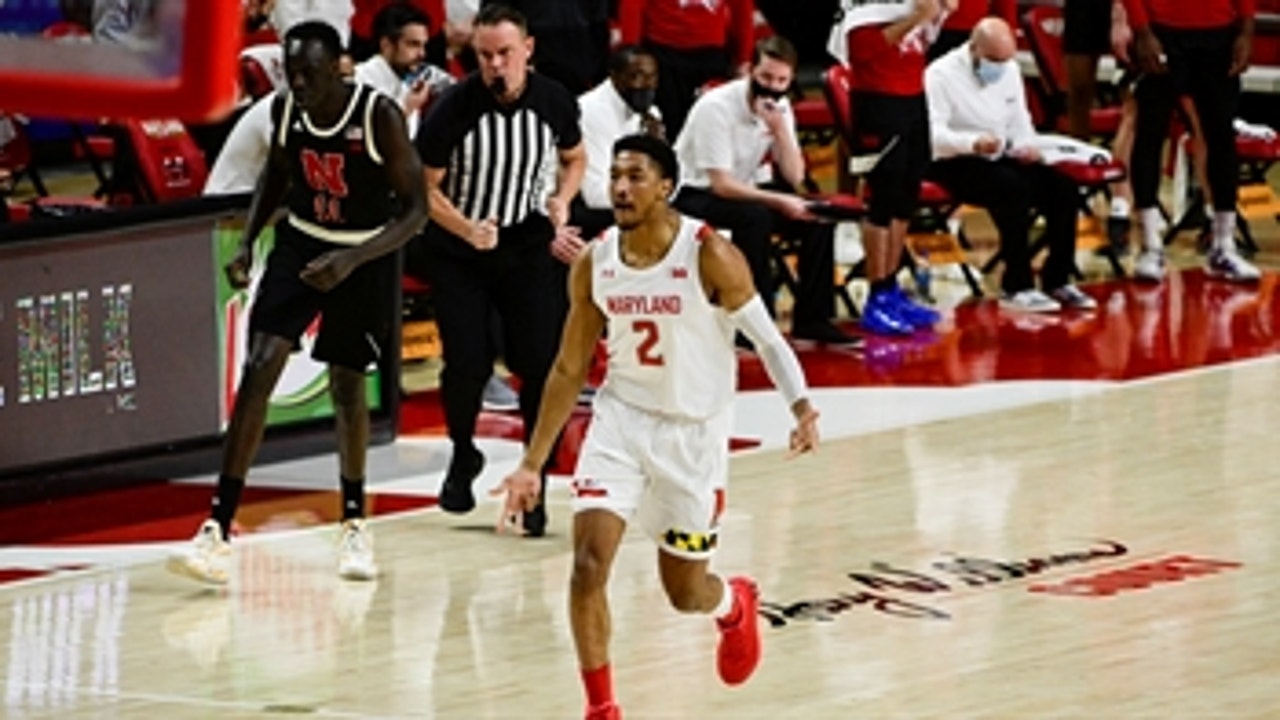 Maryland pulls away from Nebraska as Aaron Wiggins goes off for 21 points, 11 rebounds