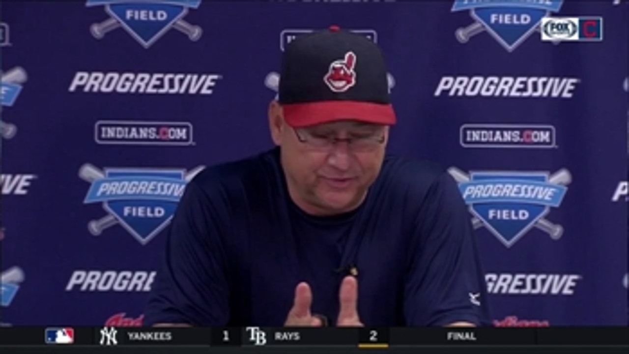 Terry Francona says Tribe keeping same mindset & freezing out friend for sake of team