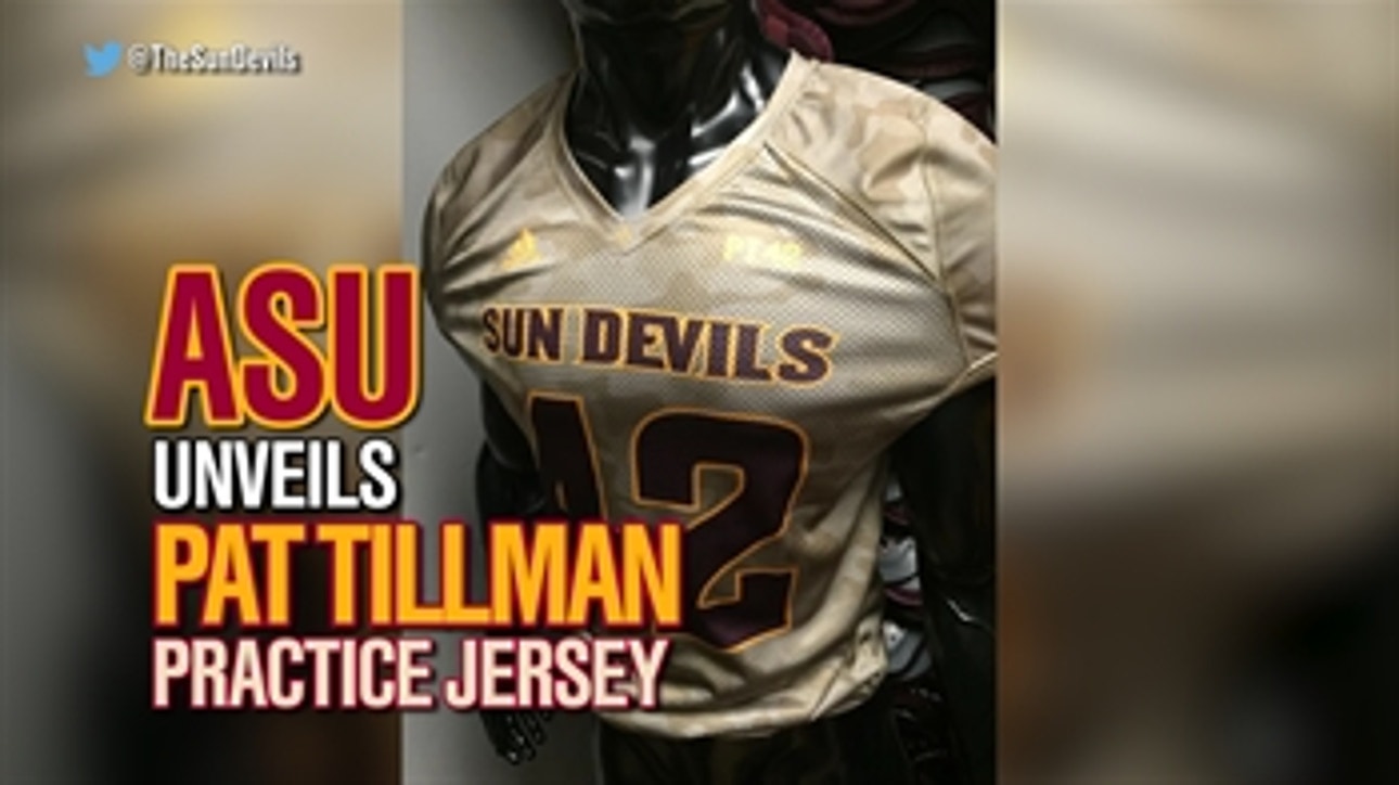 ASU unveils Pat Tillman practice jersey