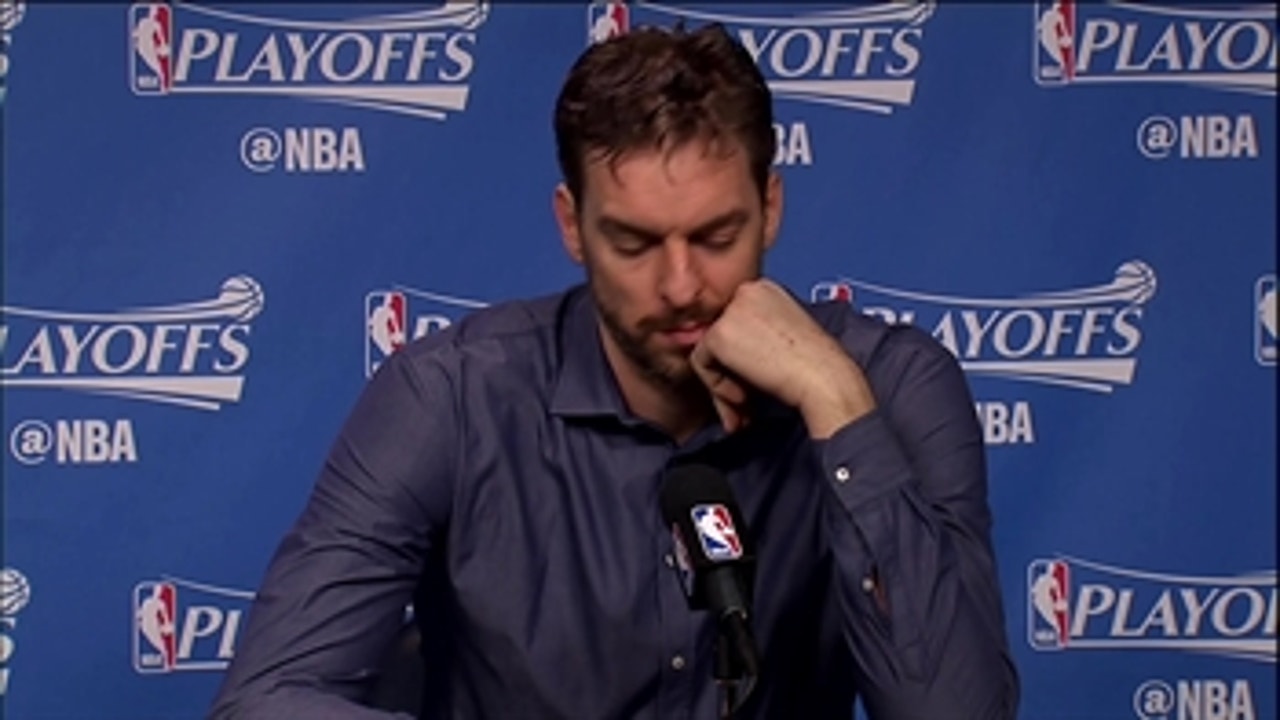 Pau Gasol on momentum going into 2nd half of Game 3