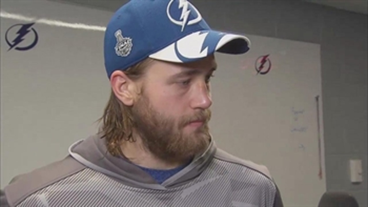 Victor Hedman: 'I wanted to be better today'