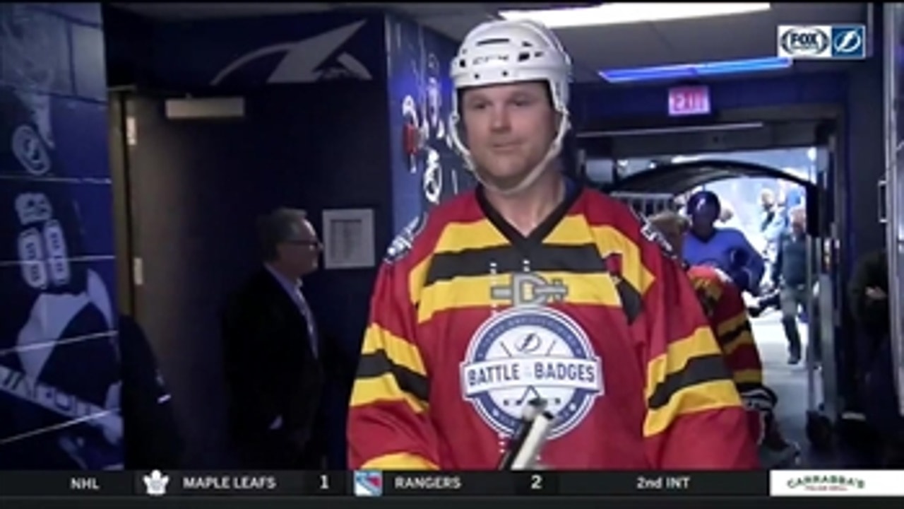 Caley Chelios checks in with updates from Hockey Day in Tampa Bay