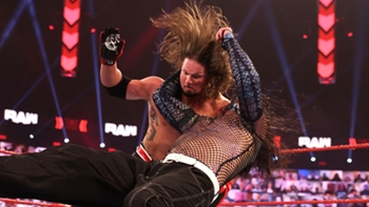 Jeff Hardy vs. AJ Styles: Raw, Feb. 8, 2021