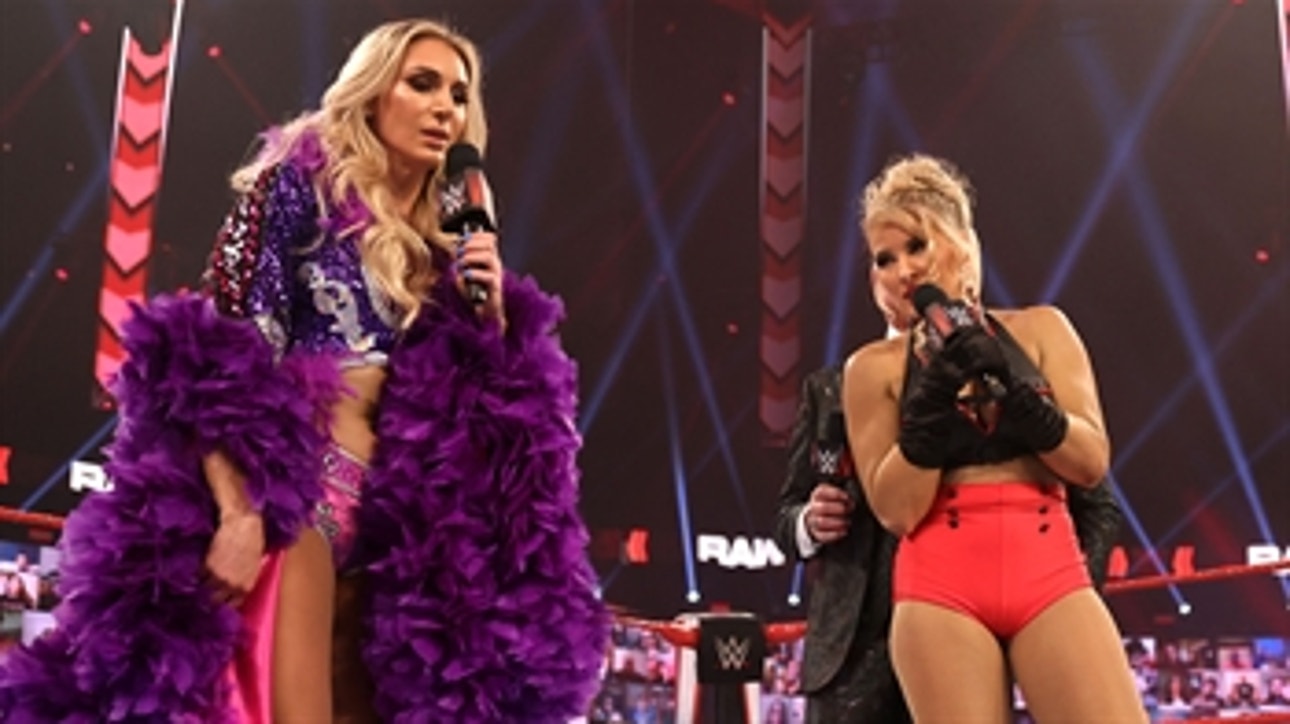Charlotte Flair confronts Lacey Evans face-to-face: Raw, Feb. 8, 2021