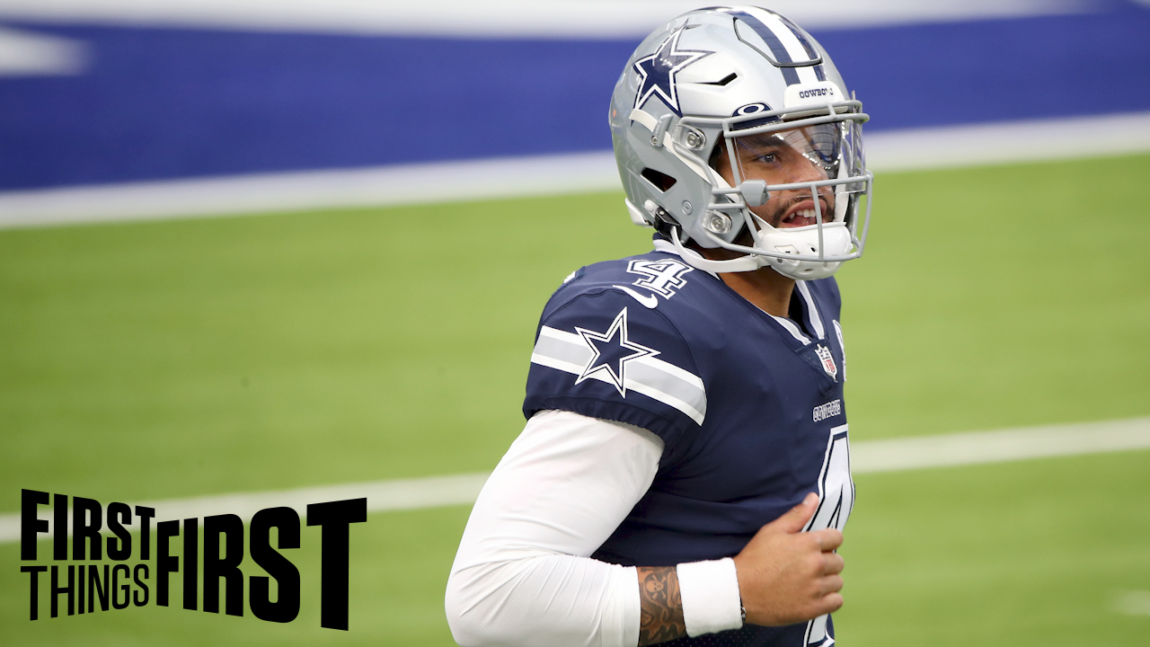 Nick Wright: Dak Prescott's Cowboys are favorites in NFC East but not NFL Super Bowl contenders | FIRST THINGS FIRST