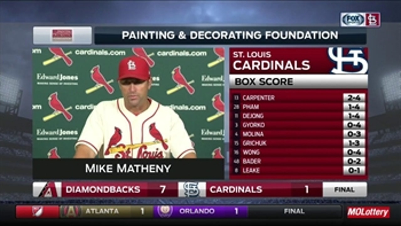Matheny says Leake 'just had one inning that kind of got away'