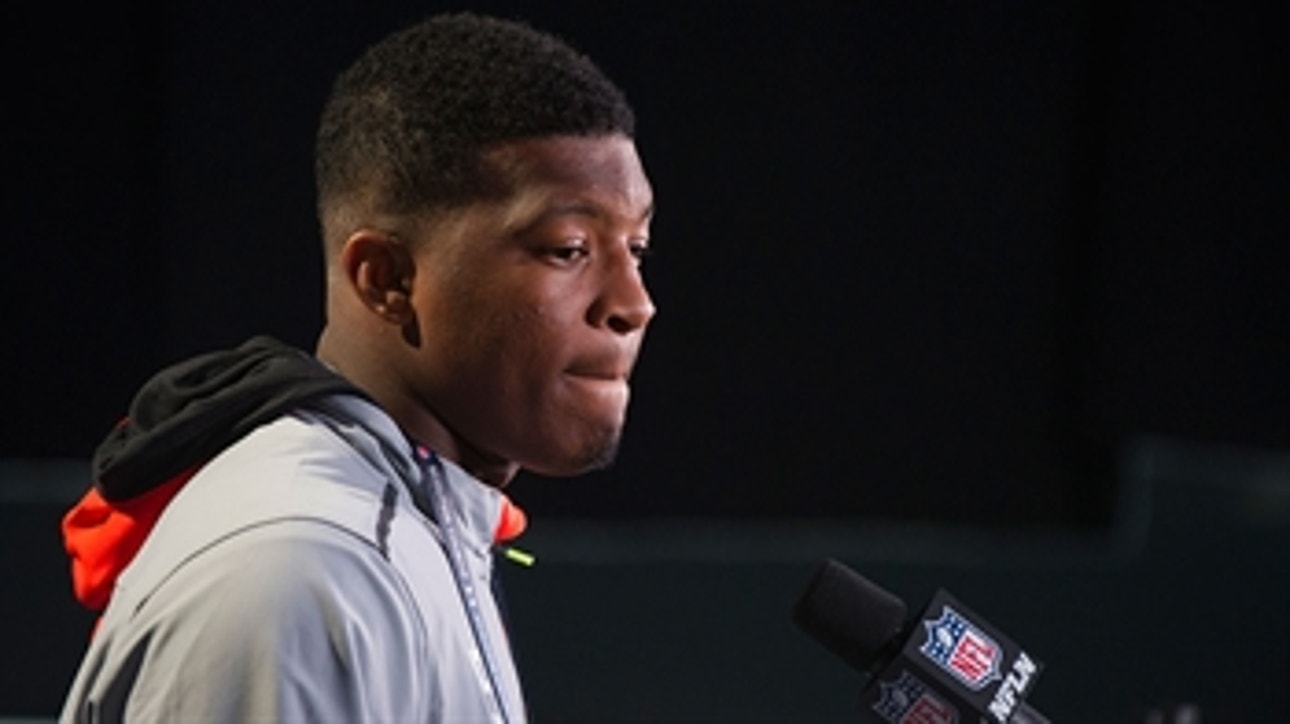 Did Jameis Winston win over the media at the combine?