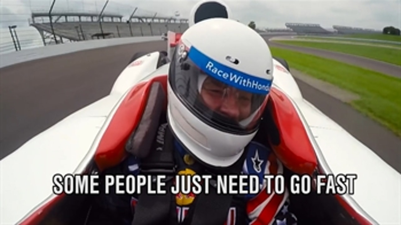 Indy Car vs. Red Bull Air Race Plane