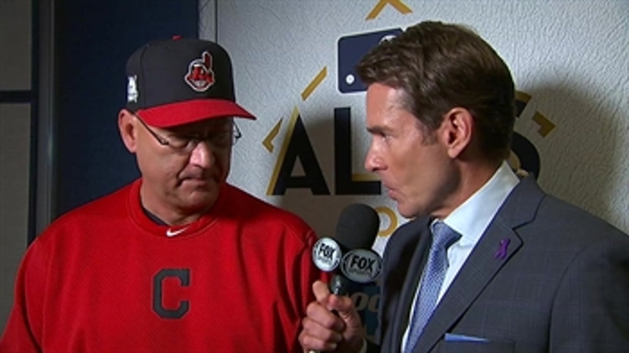 Terry Francona discusses the Indians elimination