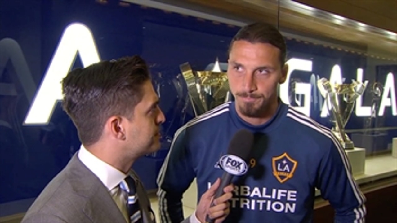 Zlatan Ibrahimovic talks about his personal and team goals with the LA Galaxy for the 2019 MLS season