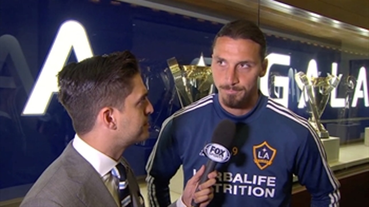 Zlatan Ibrahimovic talks about his personal and team goals with the LA Galaxy for the 2019 MLS season