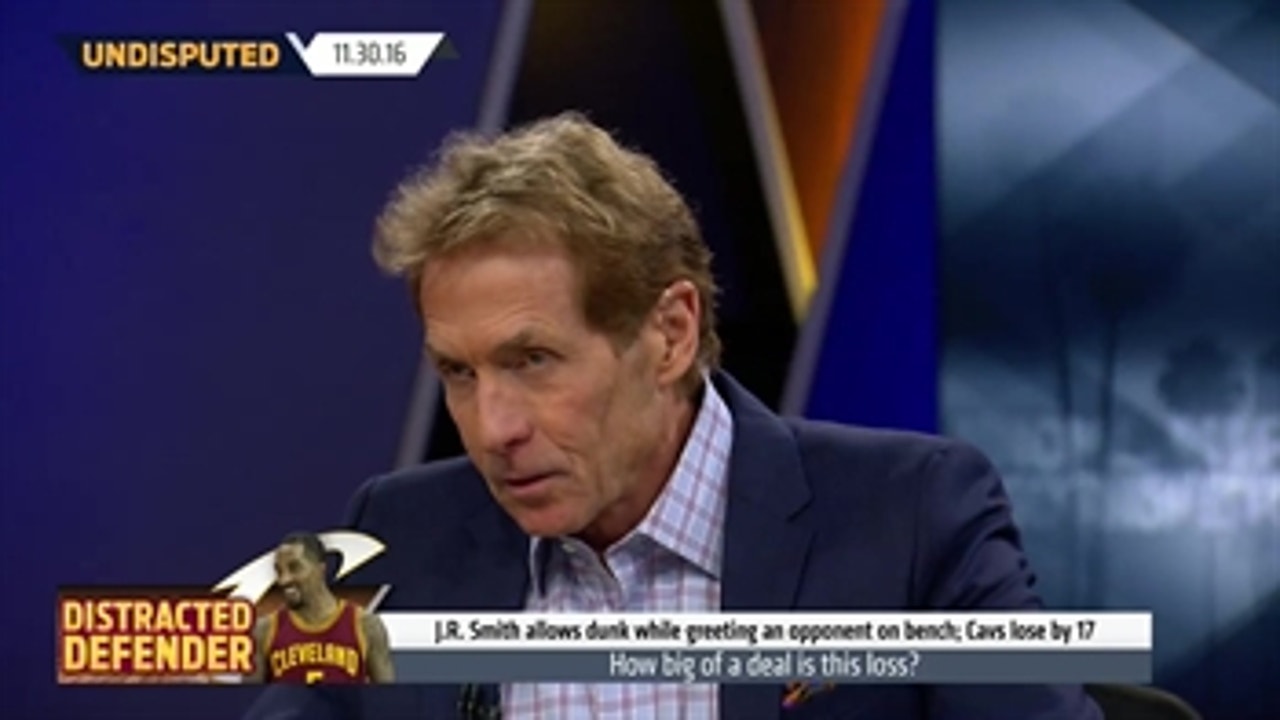 LeBron James' friendship with J.R. Smith is going to be tested says Skip Bayless ' UNDISPUTED
