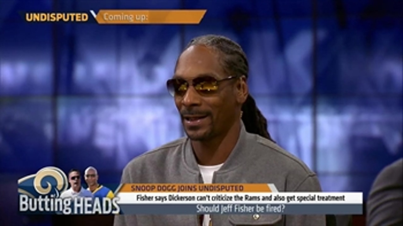Snopp Dogg: Los Angeles Rams' coach Jeff Fisher needs to go ' UNDISPUTED