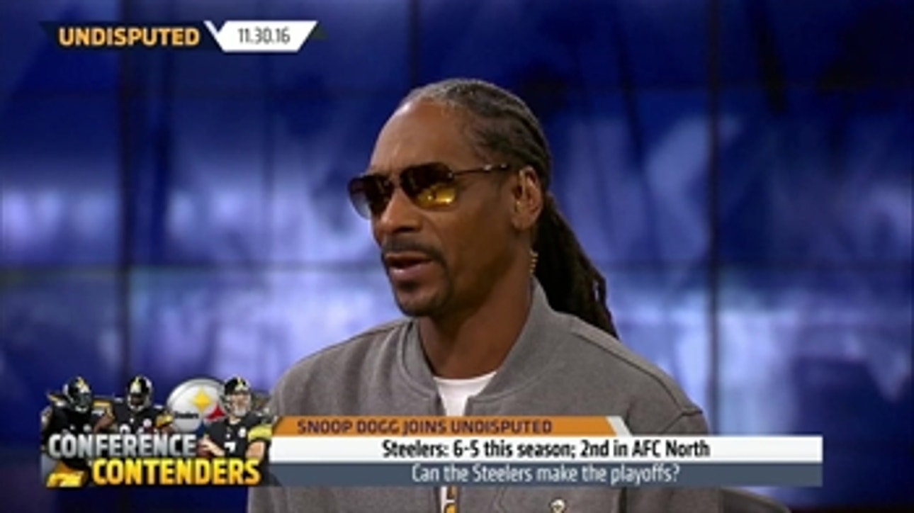 Snoop Dogg disagrees with Ben Roethlisberger - let Antonio Brown celebrate | UNDISPUTED