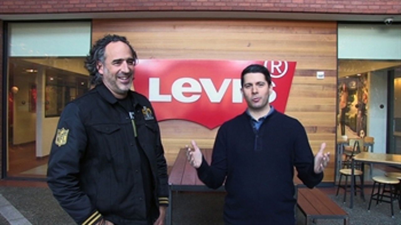 Levi's relishing Super Bowl spotlight