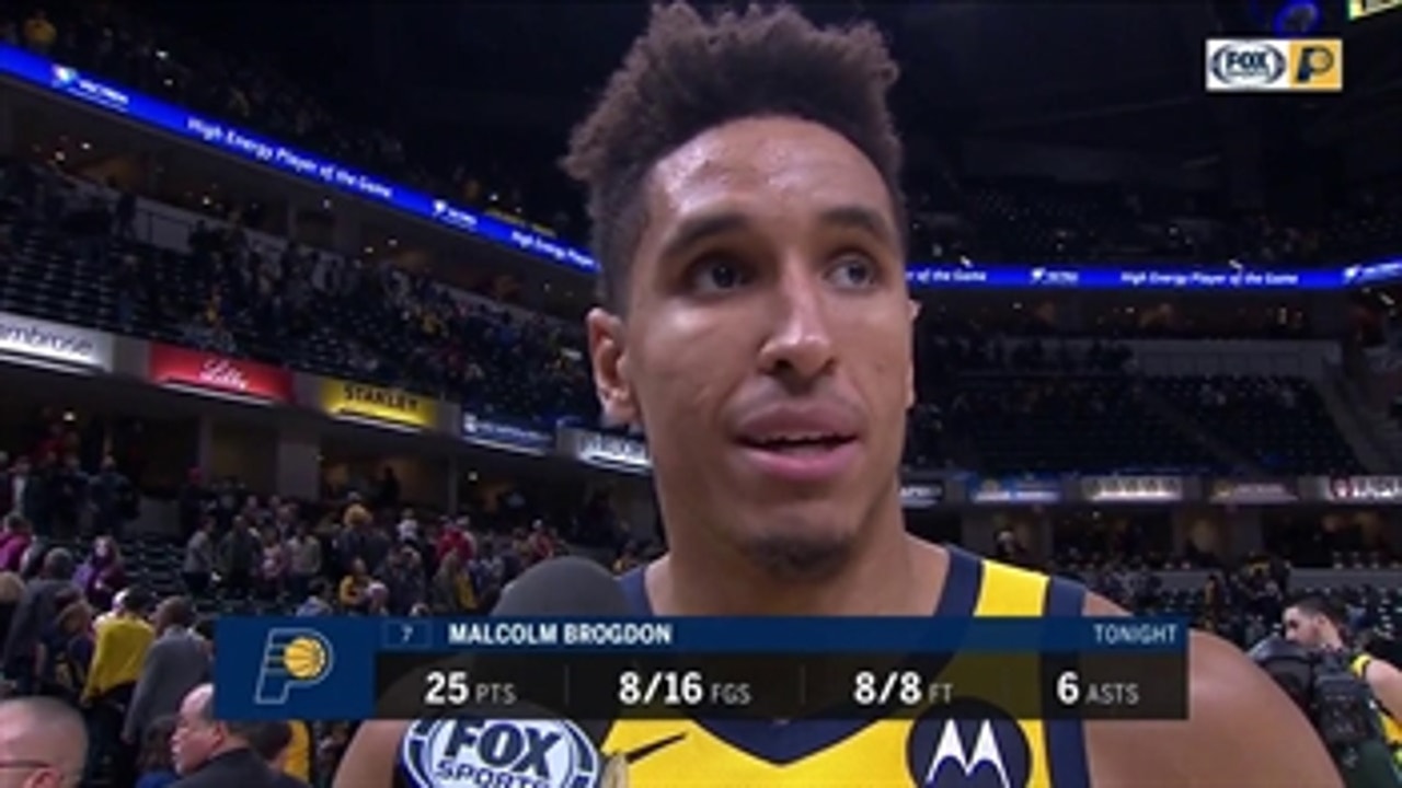 Brogdon on Pacers' defense: 'That's the identity of this team'