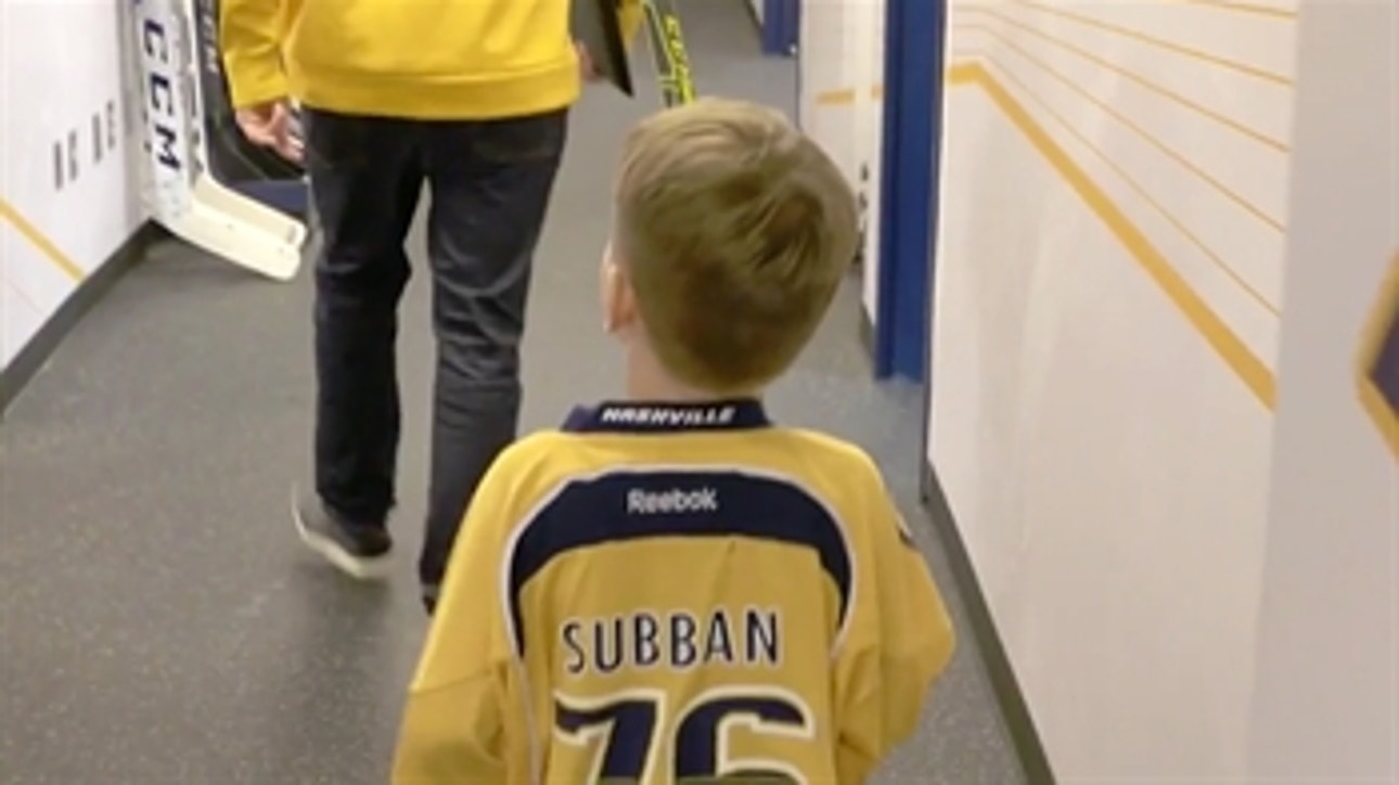 P.K. Subban, Nashville Predators step up for young fan