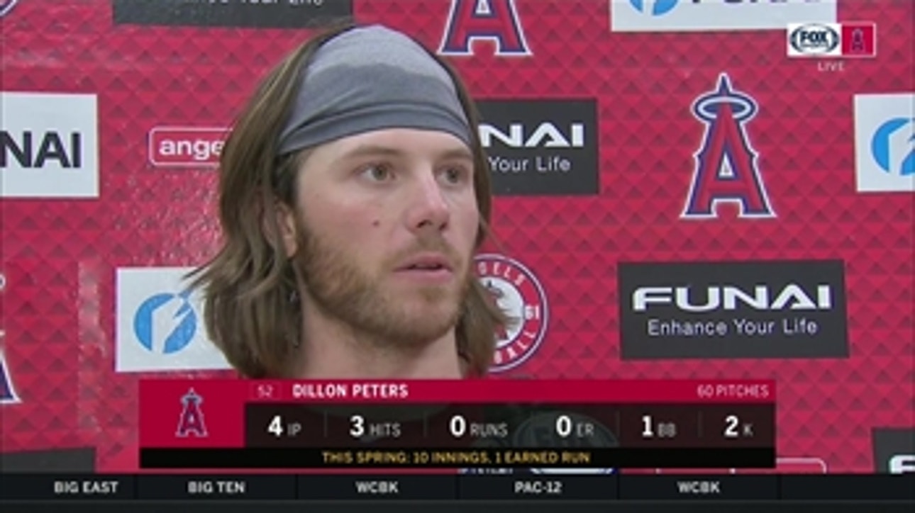 Dillon Peters: 'Everybody is really about baseball and their business'