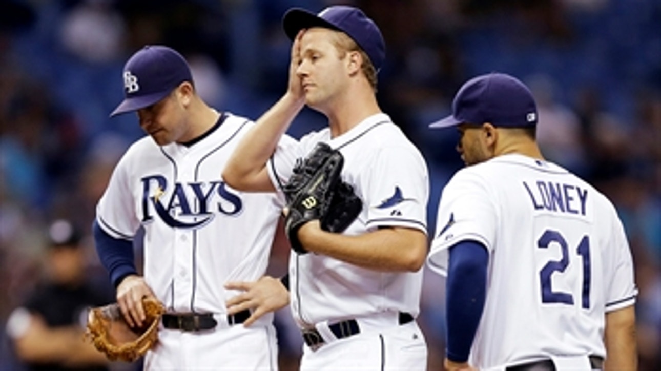 Rays fall to Indians