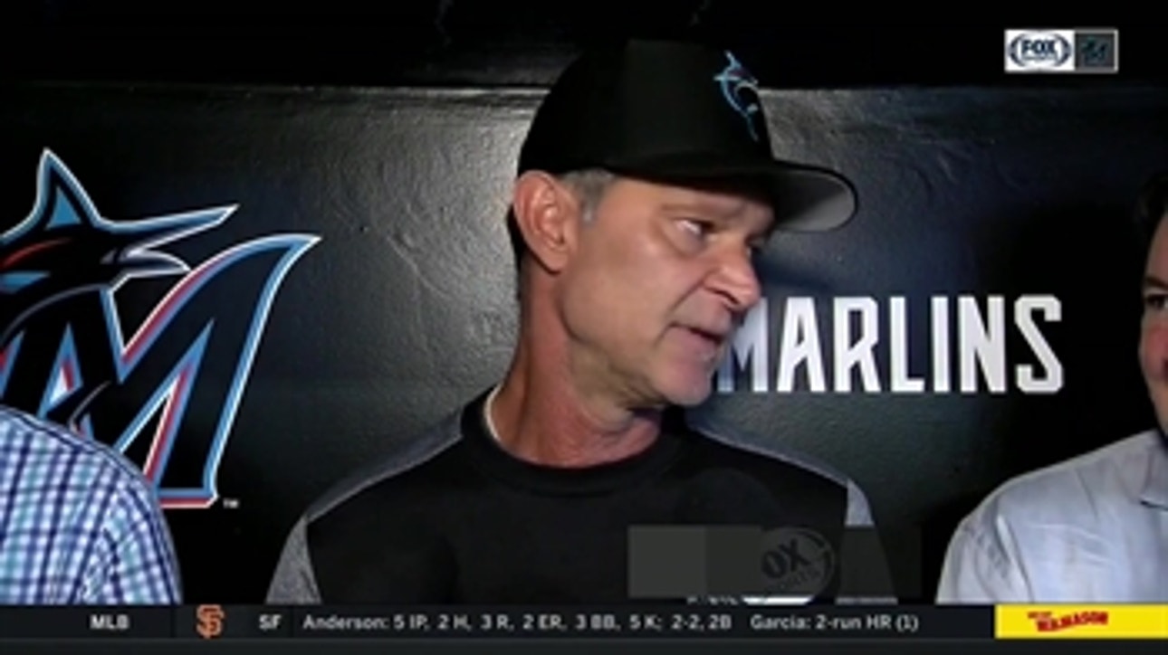 Don Mattingly on Garrett Cooper finding his rhythm at the plate
