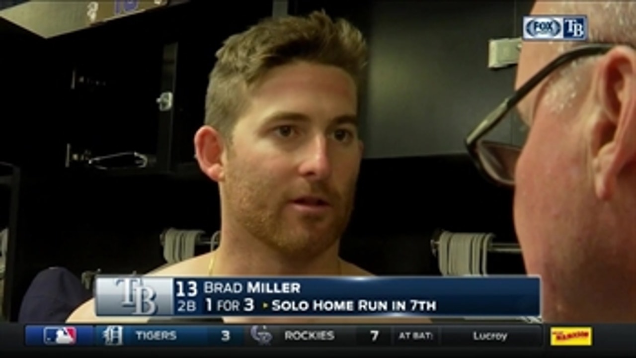Brad Miller feeling more consistent recently