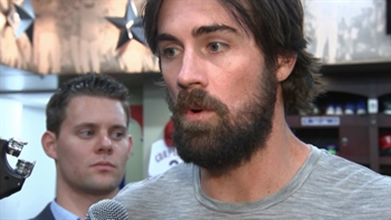 Cole Hamels evaluates performance in Rangers' win over Astros