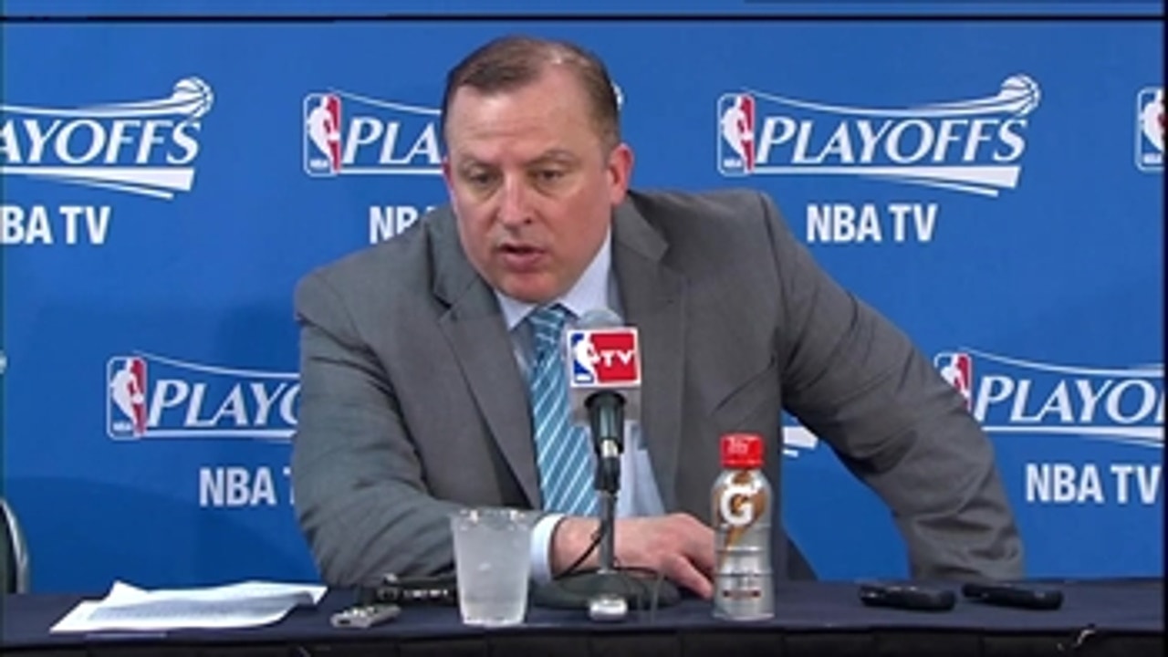 Thibodeau: James 'made a great play' to win Game 4