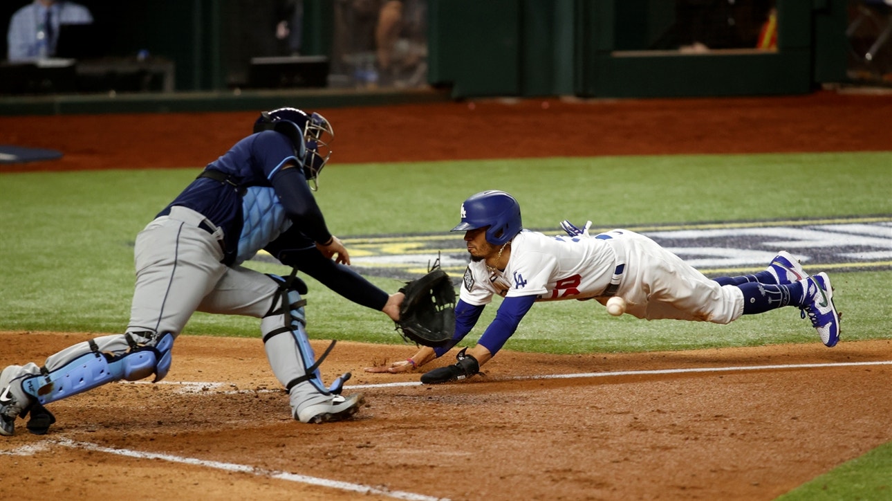 World Series Watch Party: instant reaction to Mookie Betts play at the plate in Game 1