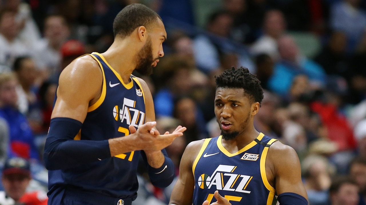 Marcellus Wiley dissects the feud between Jazz teammates Rudy Gobert and Donovan Mitchell