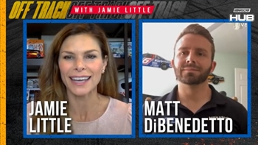 Matt DiBenedetto and Jamie Little go OFF TRACK to talk fitness and dogs ' Off Track