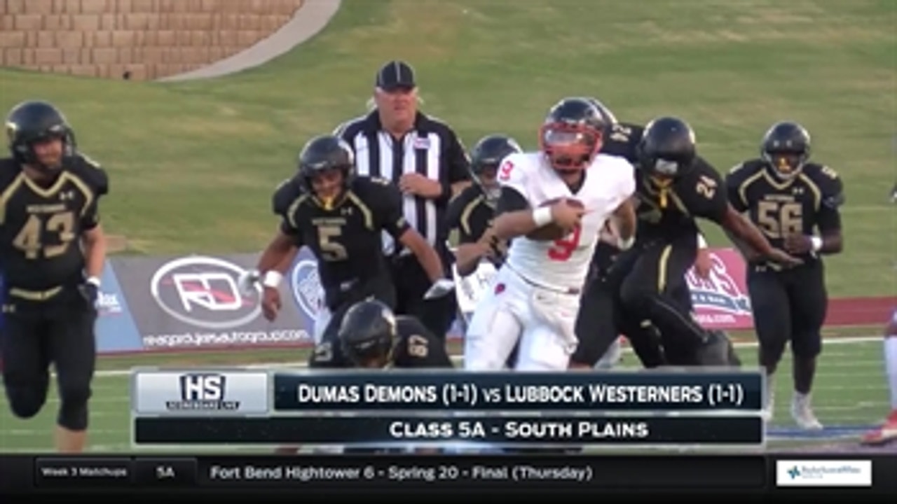 Dumas vs. Lubbock ' High School Scoreboard Live