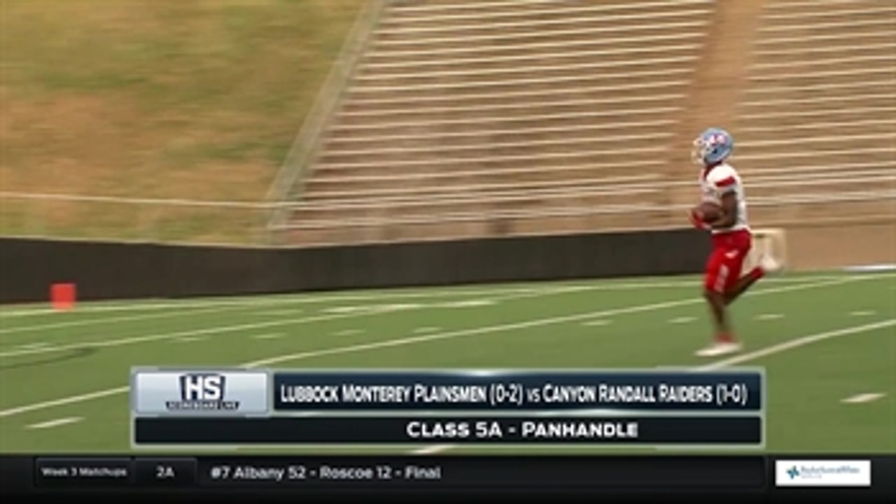Lubbock Monterey vs. Canyon Randall ' High School Scoreboard Live