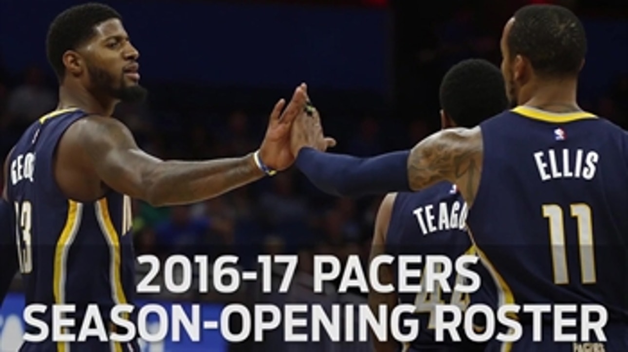 2016-17 Indiana Pacers roster