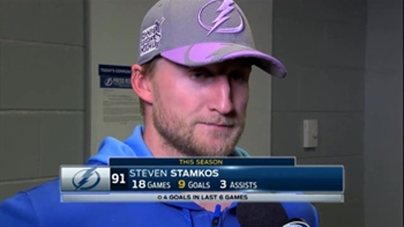 Steven Stamkos: 'Sometimes you need a kick in the rear end'