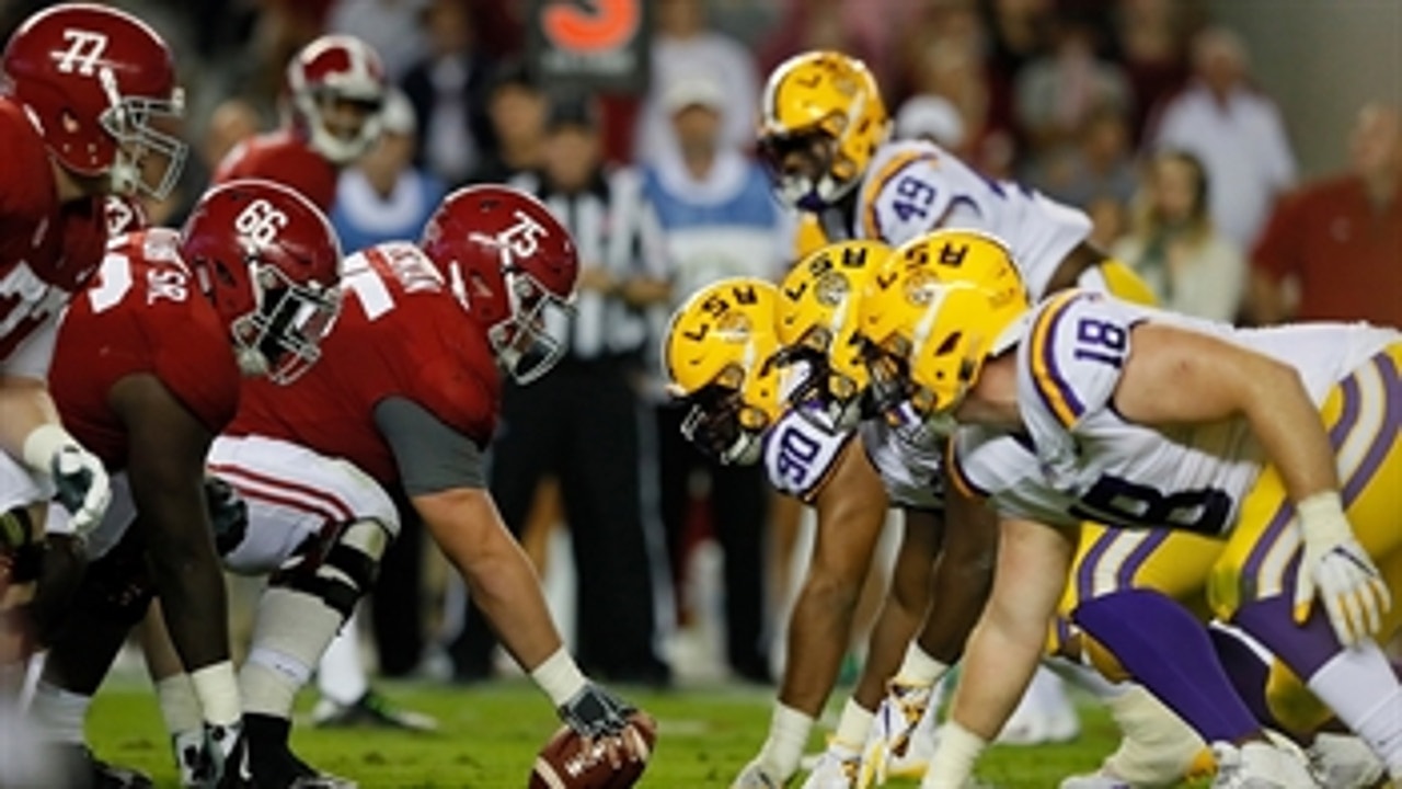Skip and Shannon preview Saturday's huge game between Alabama and LSU