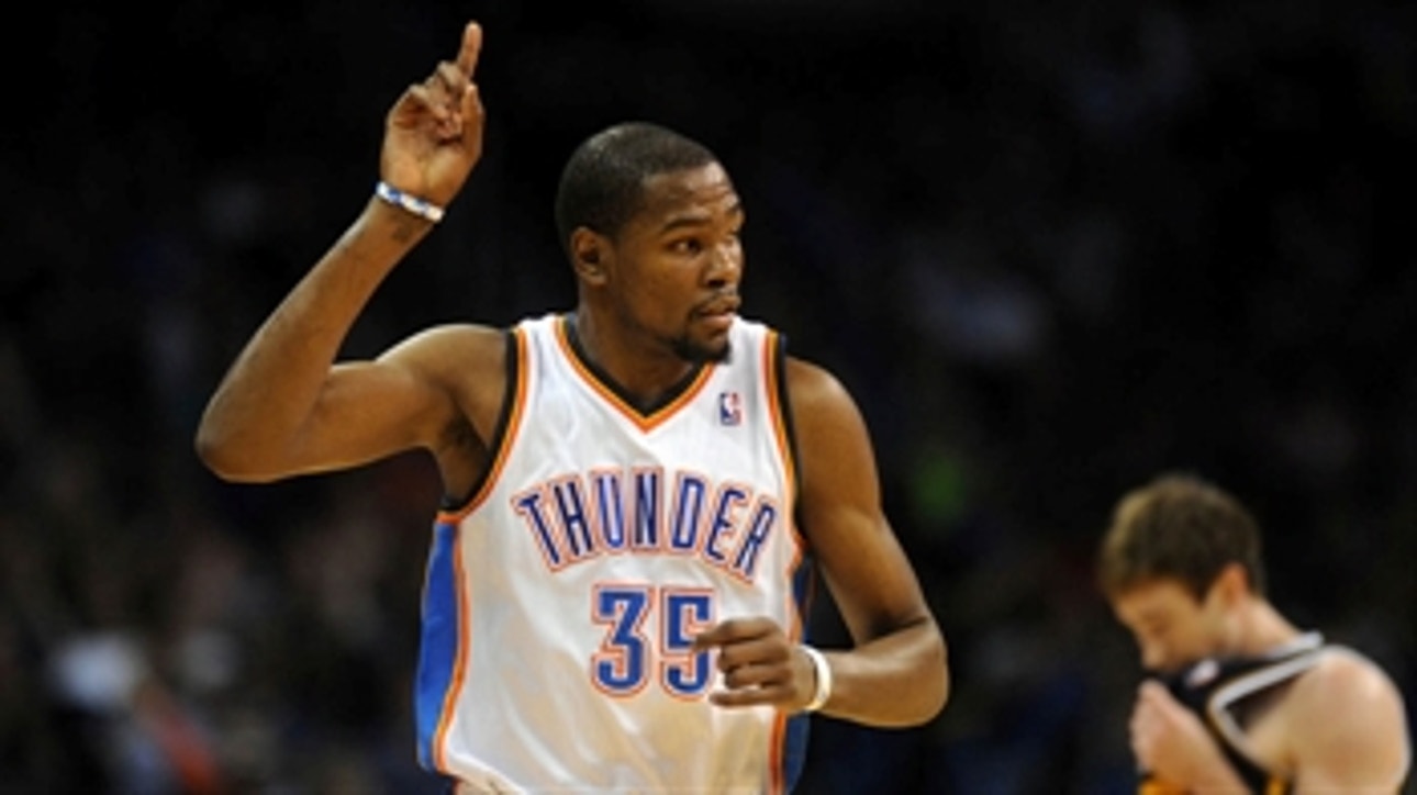Thunder top Jazz, Durant's scoring streak continues