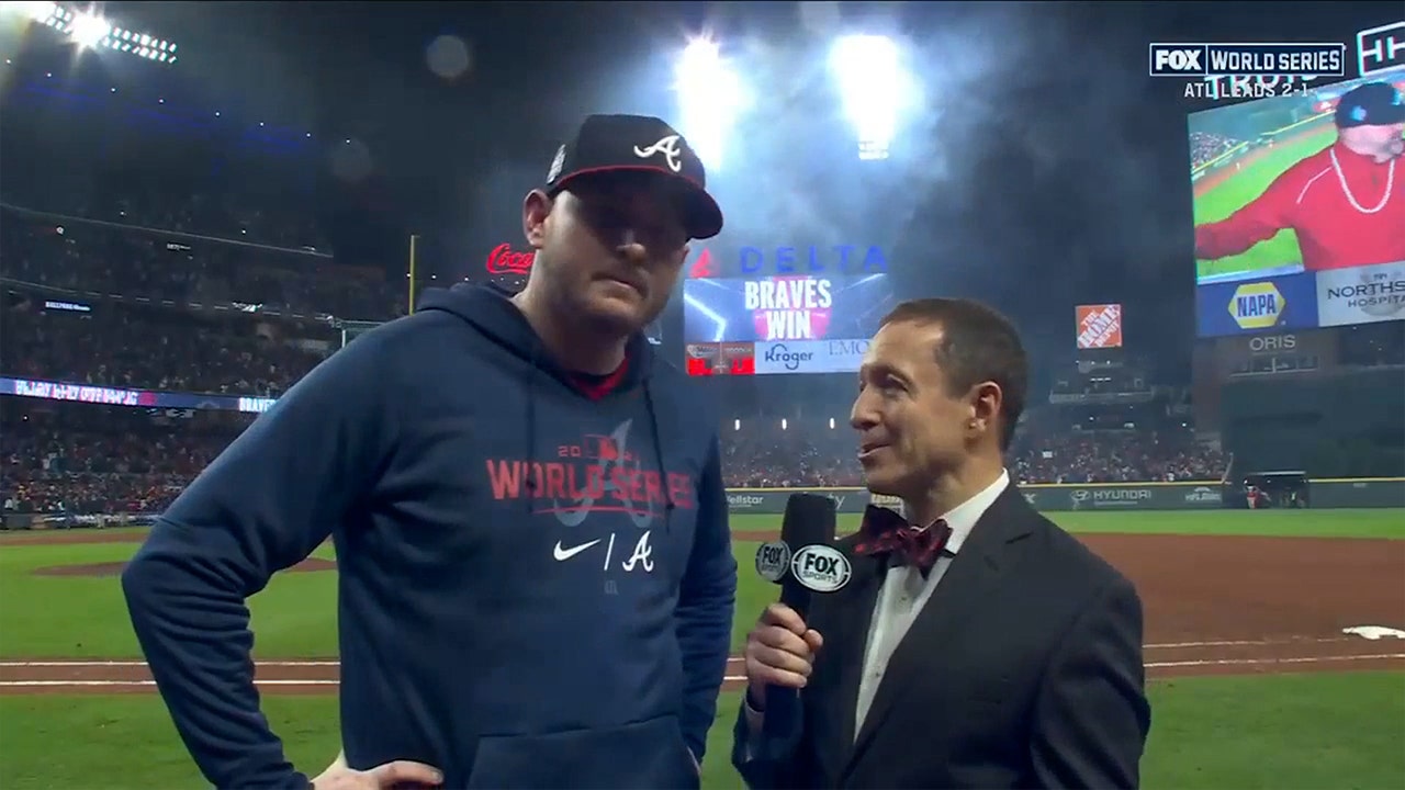 I had to be aggressive and keep challenging guys Tyler Matzek on closing out Game 3 for the Braves win