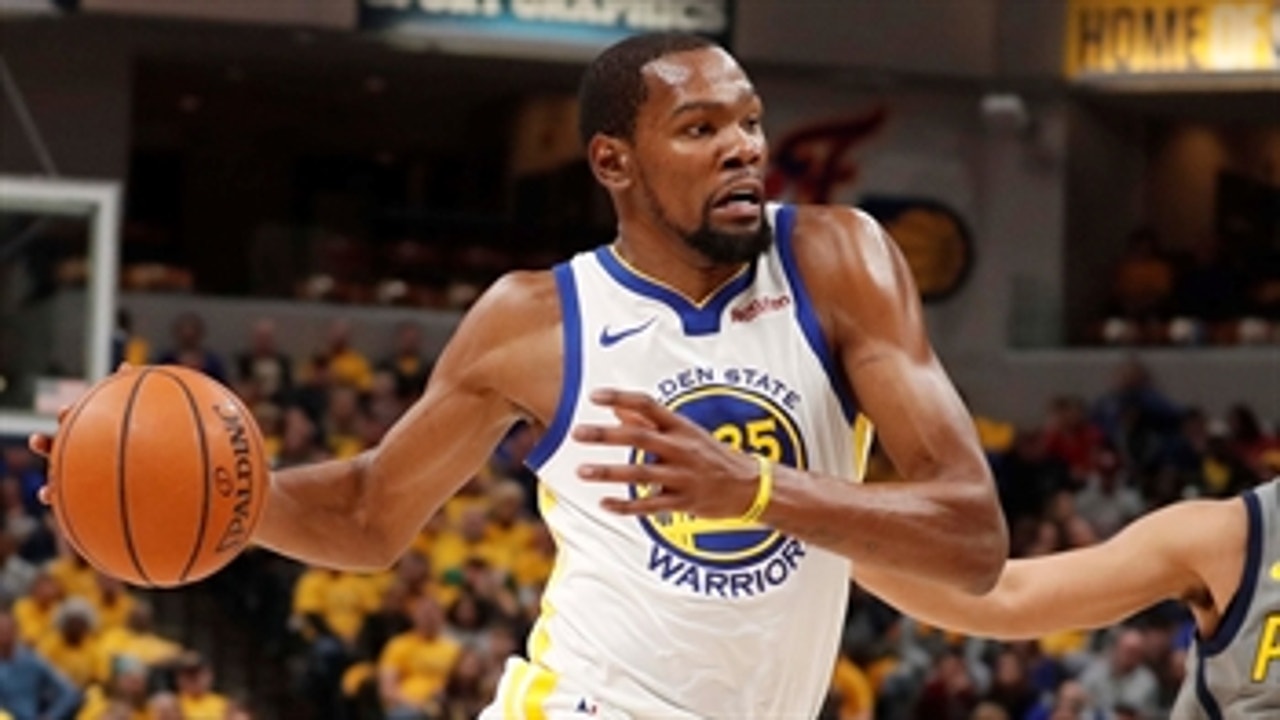 Colin Cowherd says that Kevin Durant can't handle being a superstar in the NBA