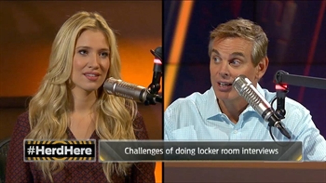 Cowherd: Locker rooms are awful and smelly and nobody wants to be in there - 'The Herd'