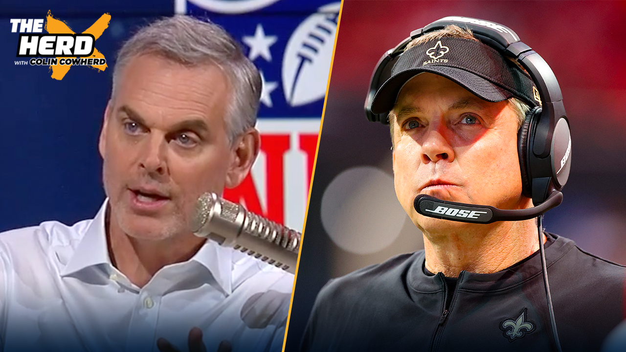 Colin Cowherd reacts to report that Sean Payton is stepping down as Saints head coach I THE HERD