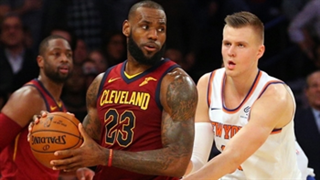 BRONZINGIS: Chris Broussard explains why LeBron James would join Kristaps Porzingis' New York Knicks