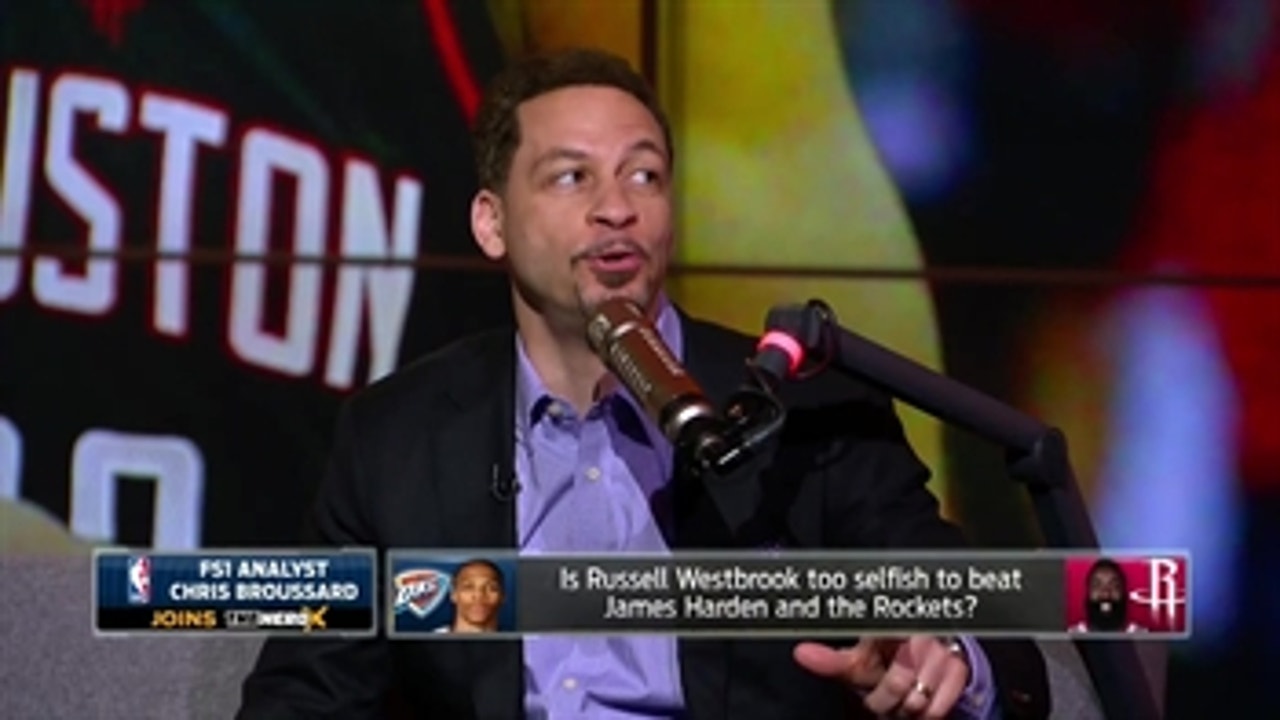 Chris Broussard on Russell Westbrook vs. James Harden, Warriors vs. LeBron ' THE HERD