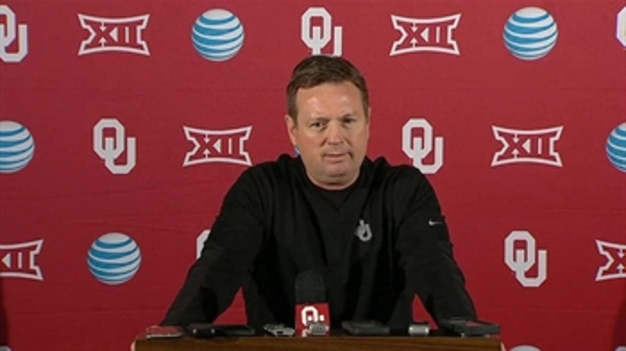 Stoops: Big 12 champ deserves spot in CFB Playoff