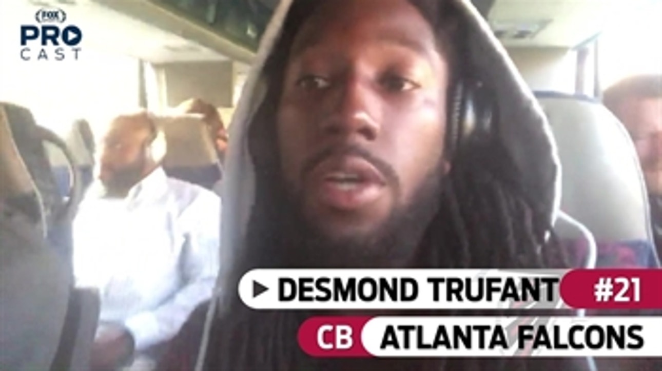 Falcons DB Desmond Trufant is locked in before Atlanta's game against Washington