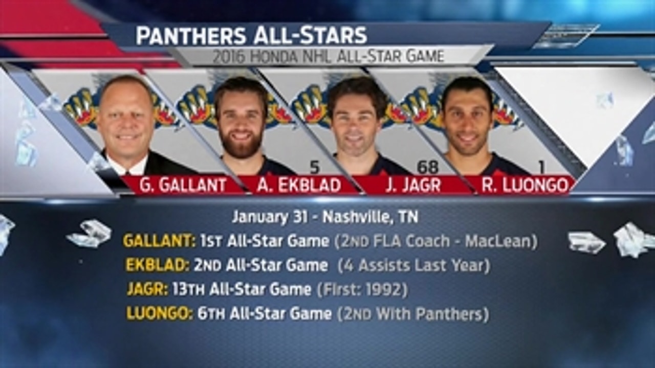 Panthers will be well represented at NHL All-Star Game