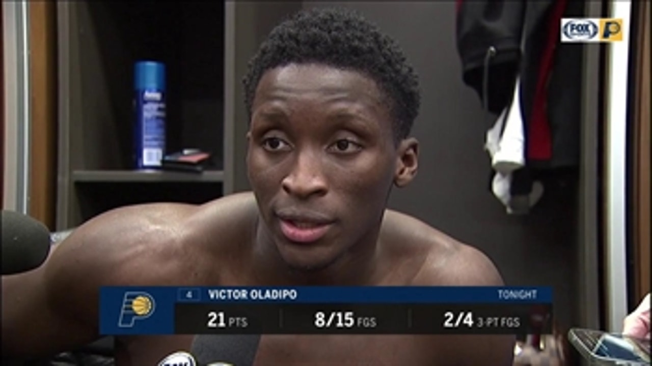 Victor Oladipo: 'There's a lot of guys who stepped up and played great for us'