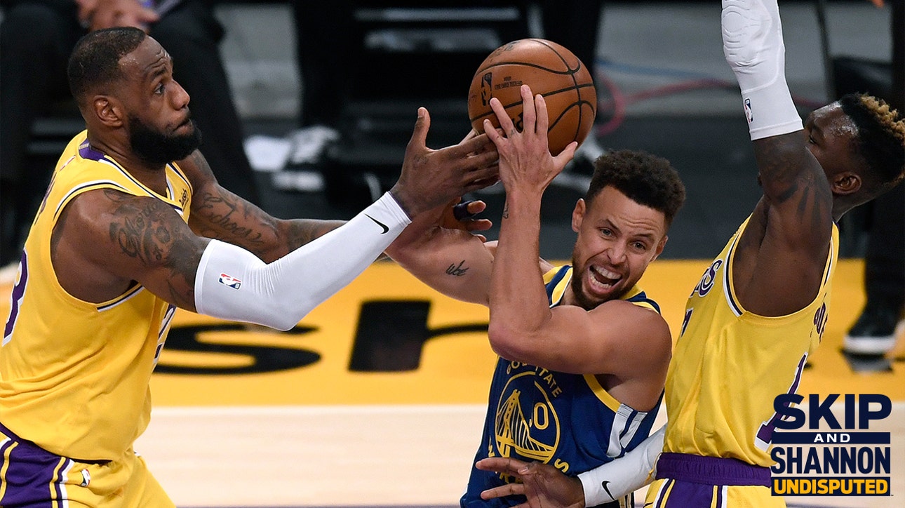 Shannon Sharpe gives his prediction for Lakers vs. Warriors play-in game | UNDISPUTED